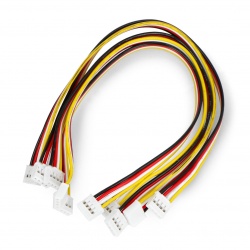 SEENGREAT Grove Universal 4-Pin HY2.0mm Buckled 25cm Jumper Wires - Lot De 5 Câbles Colorés