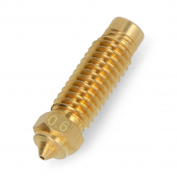 thumbnail image 2 of 5x 0.4mm PTFE Coated Brass Volcano Nozzle For 1.75mm 3D Printer – Non-Stick 2 of 4