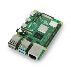 Raspberry Pi 4 model B WiFi Dual Band Bluetooth Botland - Robotic Shop