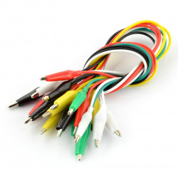 Alligator Clip Test Cables (10 PCS Pack) - DFRobot