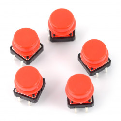 Multicolor Buttons - 4-pack 