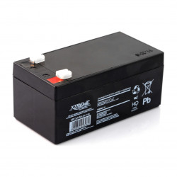 Casil 12V 3.3AH Rechargeable Sealed Lead Acid SLA AGM Battery Replaces 3.4ah 