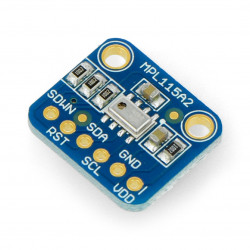 Adafruit MPRLS Ported Pressure Sensor - 0-25 PSI Range With I2C Interface For DIY Projects