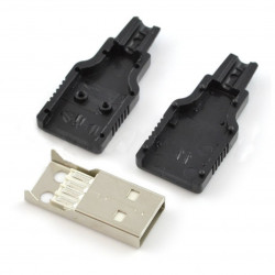 USB C plug - magnetic - Akyga AK-AD-68 Botland - Robotic Shop