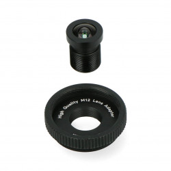 M12 lens 8mm with adapter for Raspberry Pi camera Botland