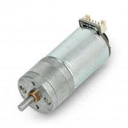 MP 12V Motor with 48 CPR Encoder for 25D mm Metal Gearmotors (No Gearbox)