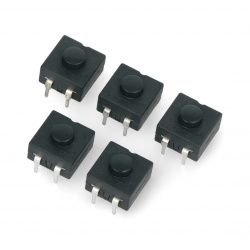 5 Interrupteurs Tactiles SPST - 0.5cm X 0.5cm - Neufs, Fabriqués En France - Pour Bricolage électronique