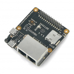 Raspberry Pi CM4-4G IO pro board Dual Ethernet and 4G LTE Module