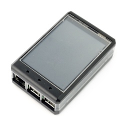 RASP 5 CASE BG: Boîtier pour Raspberry Pi 5, noir - gris chez reichelt  elektronik