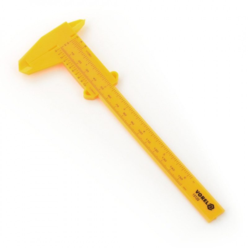 traditional caliper made of plastic