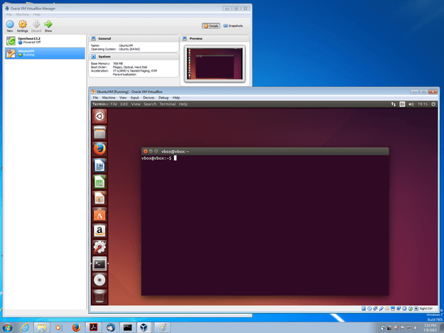 Ubuntu on VirtualBox