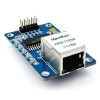 Network Ethernet module ENC28J60- allows connecting Arduino to an Ethernet network via SPI interface