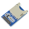Reader of SD card- SD cards work with 3.3 V voltage, you must use a voltage converter, which is in this set