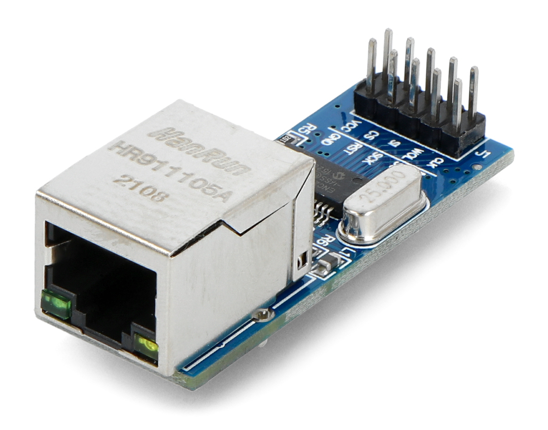 Mini Ethernet LAN RJ45 Netzwerk Modul ENC28J60 Arduino SPI CP01002 G23 