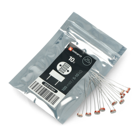Fotorezystor 5-10 k Ohm Gl5616