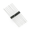 Rectifier diode 1N40071 A / 1000 V - maximum working voltage 1000 V, current to 1 A. In a set are 10 PCs