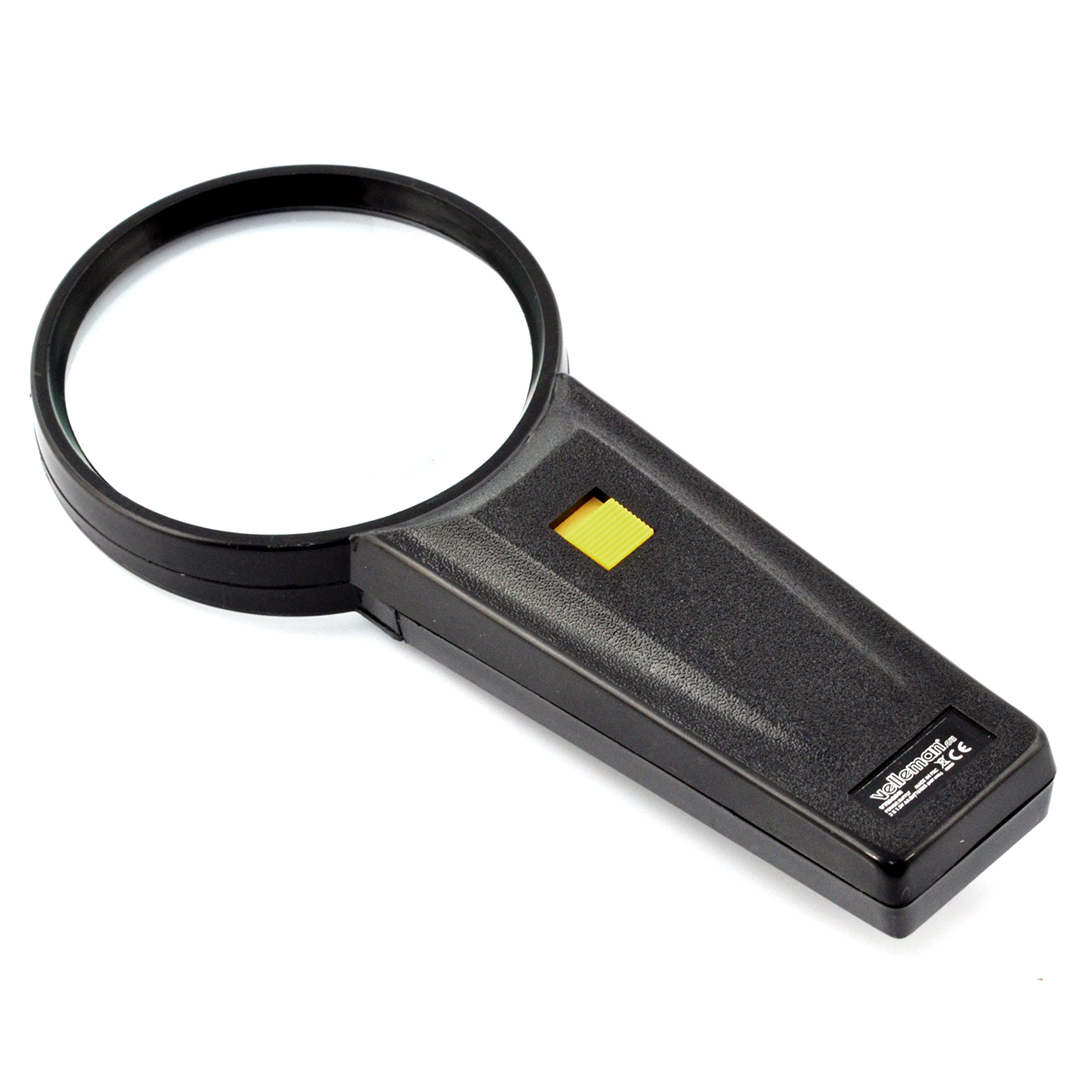 60mm MAGNIFYING GLASS 3.5x Magnification Loupe Strong Reading Aid Big Large  Text