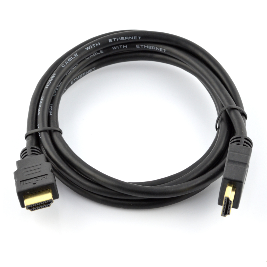 Buy Cable HDMI 1.4 Blow with ferrite filter - 3m Botland - Robotic Shop