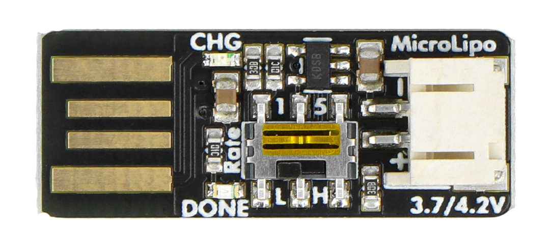 Adafruit MCP73831 - Li-Pol / LiIon charger single Botland