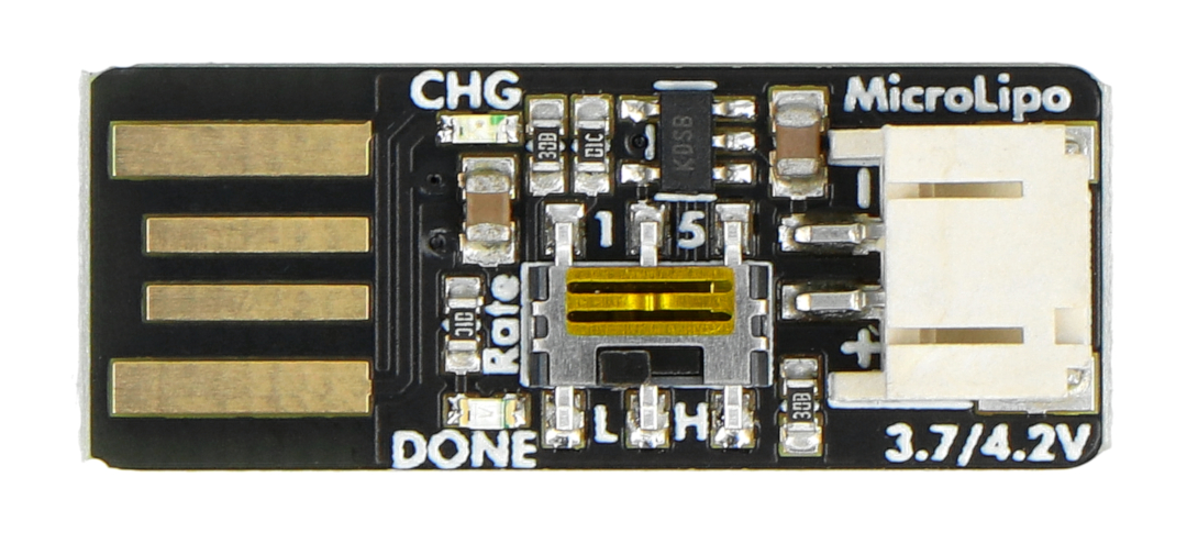 10pcs JacobsParts USB Type C Lithium Battery Charging Module - 3.7V 4.2V 1A With Protection