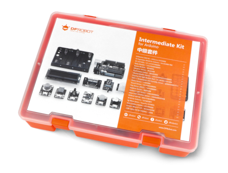 The whole is closed in plastic, aesthetic and practical daily organiser which facilitates the motion of the set