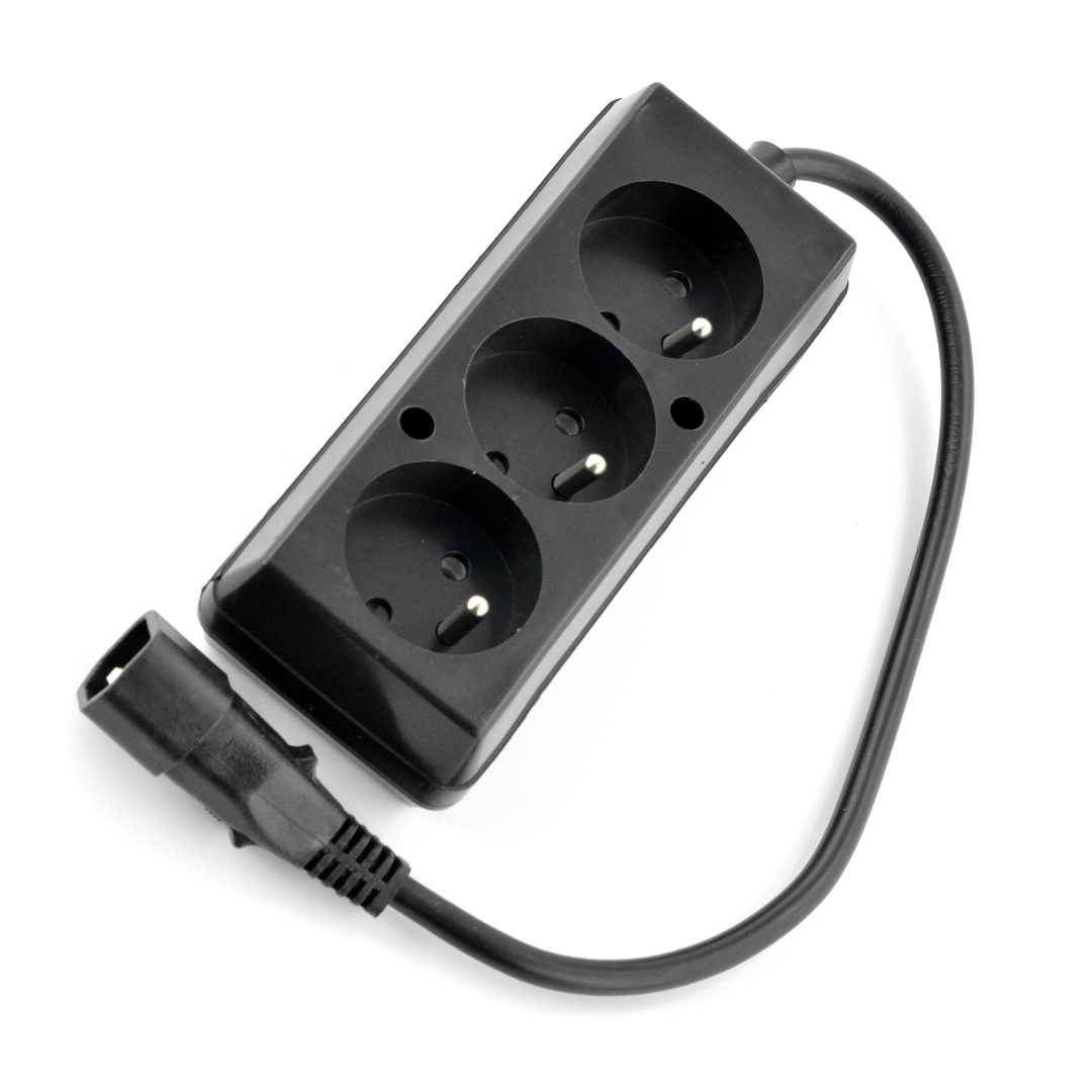 Power connector strip Shop - Robotic IEC 3 Botland sockets - Buy with
