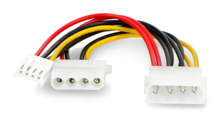 Przewód Molex - mini Molex + Molex