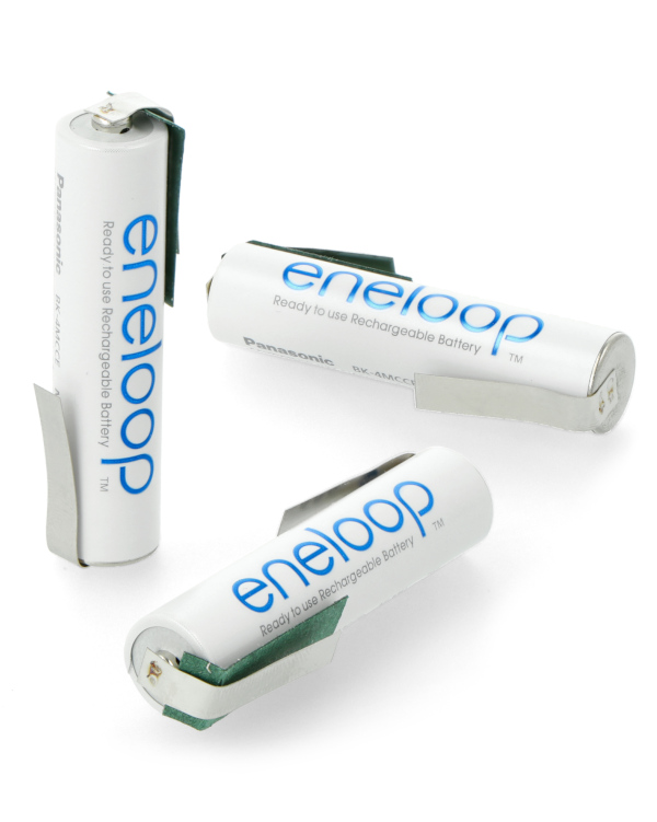 Panasonic Eneloop 800 mAh Pre Charged Rechargeable Batteries. 8 Pack
