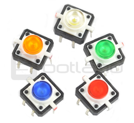 In our offer available are also buttons withother colors of illumination