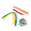 70 jumpers to the breadboard of different sizes