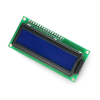 LCD display 16x2- blue with soldered pins