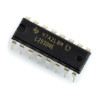 The driver of a DC motor- H bridge L293DNE
