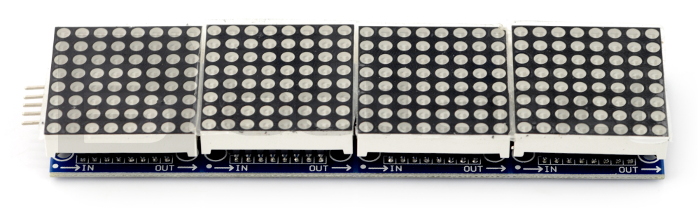 28x28 Digital Addressable APA102 Flexible LED Matrix Board, 5V
