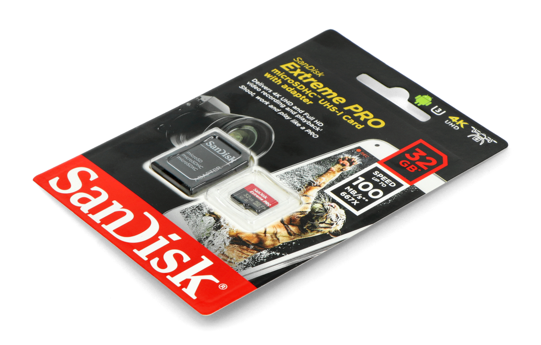 Buy Memory card SanDisk Extreme Pro 667x microSD Botland - Robotic