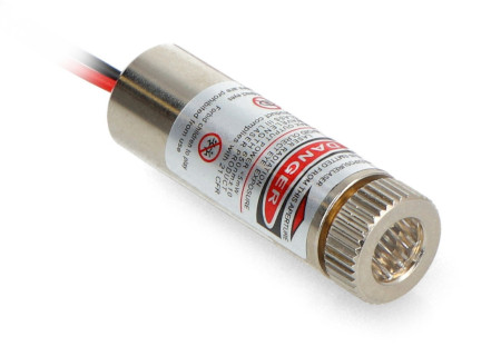 Laser diode 5mW red 650nm 5V - line