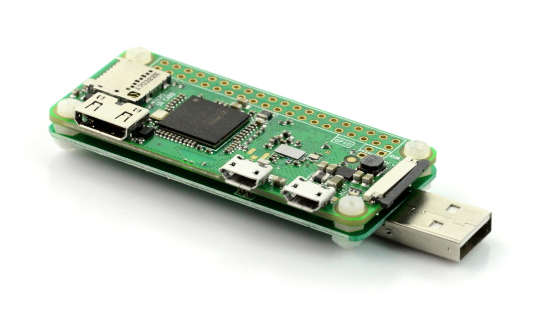 Raspberry Pi Zero Zero W USB-A Addon Board Connector  U disc Expansion 