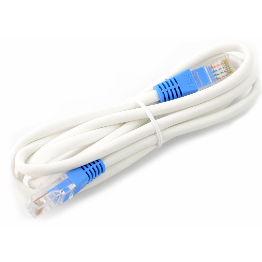 10M 5pcs 3pcs Gray Cat5E Network Ethernet LAN Video Power Cable for Router 