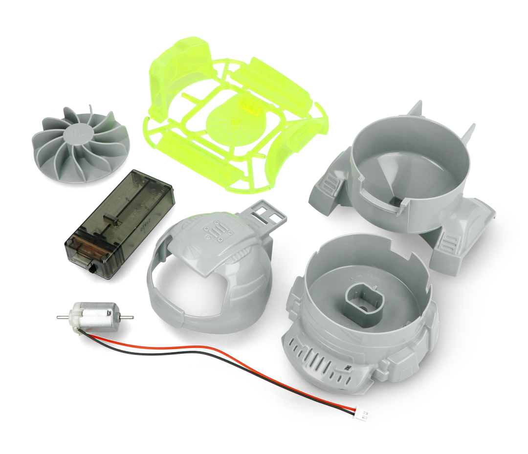 EcoBot DIY Assembly Kit Motorized Vacuum Robot Toy for Kids Ages 8+ 