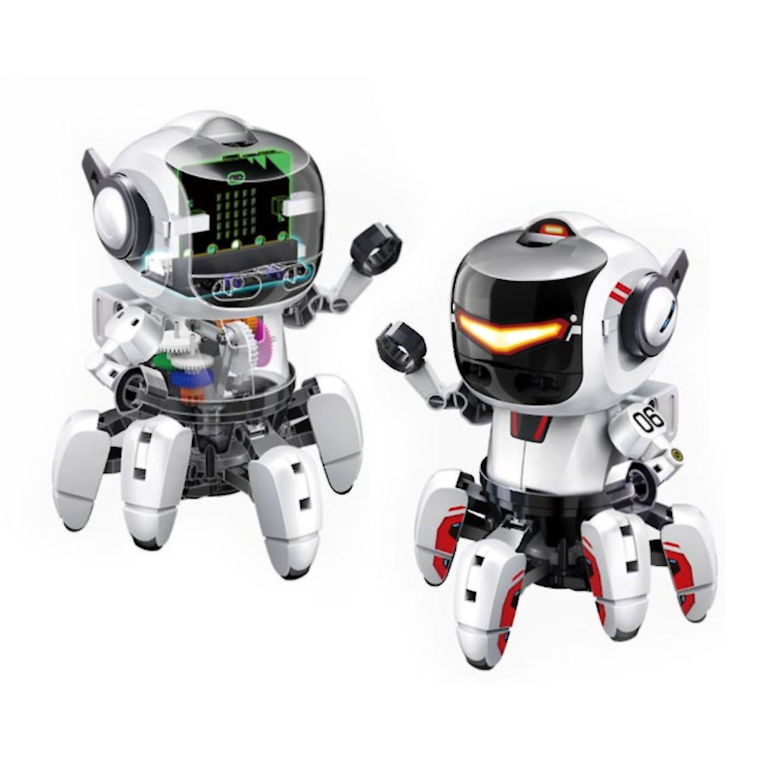 Gioco Da Tavolo Micro Robot – Gioco Di Osservazione E Logica, Per Bambini E Adulti, 4 Vassoi, 2 Dadi