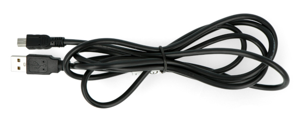 Przewód miniUSB B - A 2.0 Lanberg Canon 1,8m - czarny