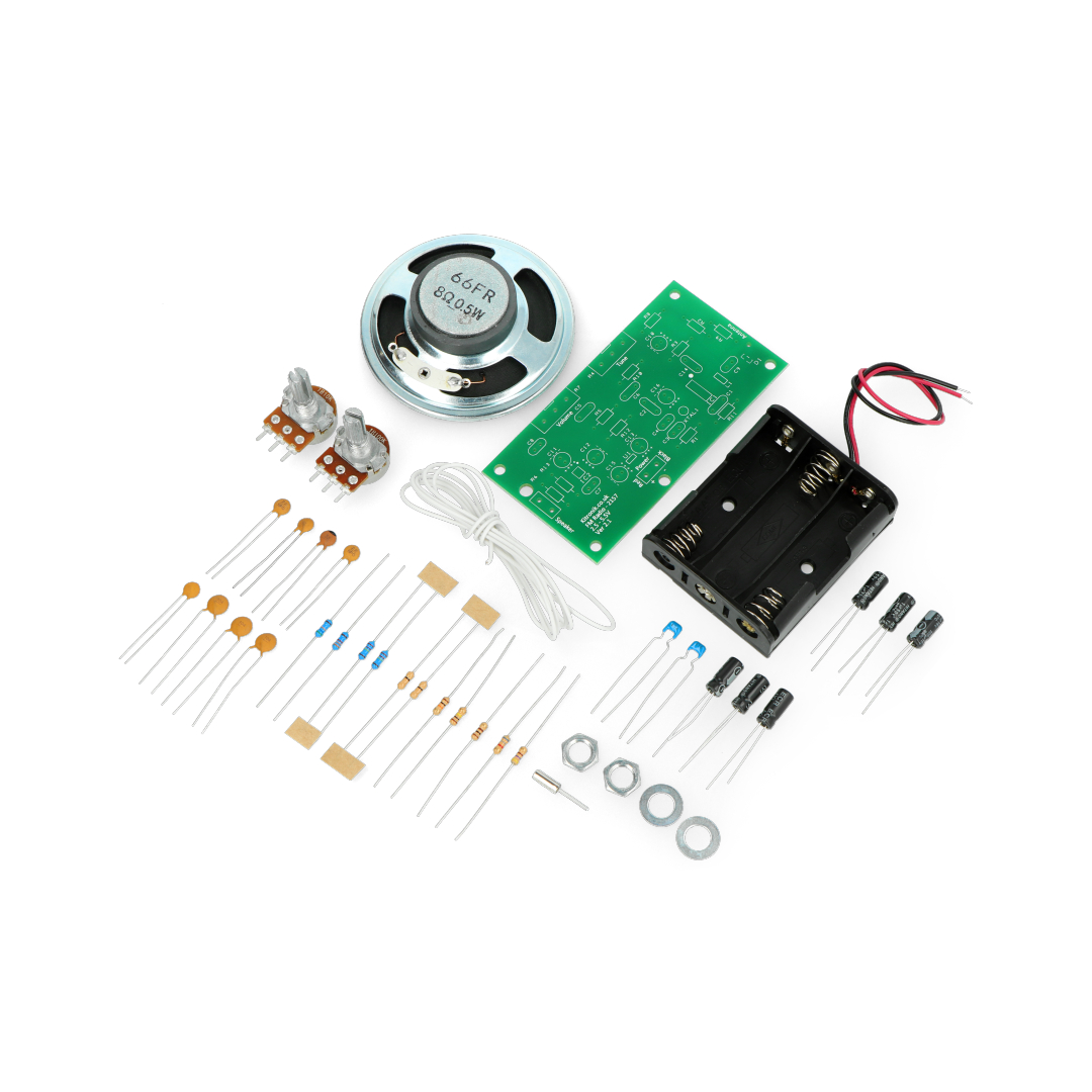Hi-PERFOR transistor AM ROCKET RADIO electronic toy receiver project UNBUILT KIT 