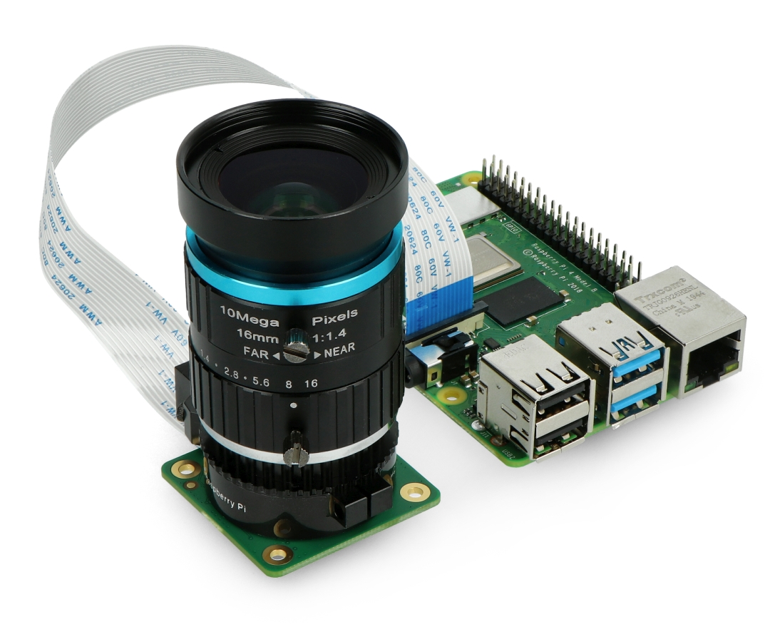 PT3611614M10MP lens C mount telephoto lens 16 mm Botland - Robotic