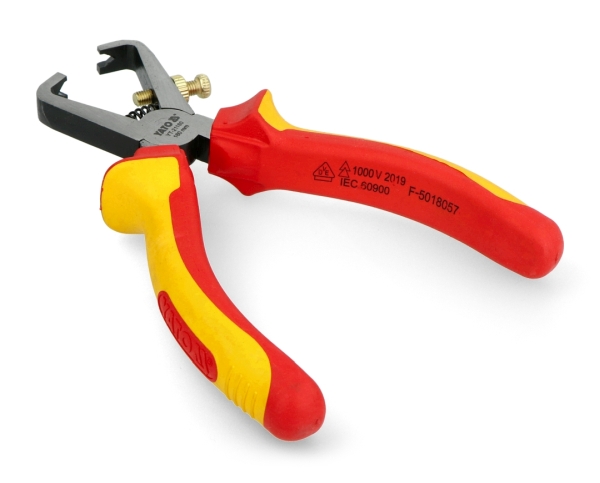 Szczypce - ściągacz izolacji 160 mm VDE Yato YT-21160
