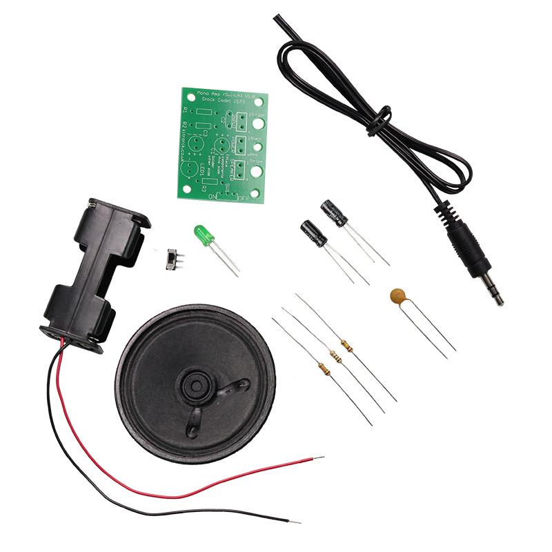 Mono Amplifier Kit with Power Switch and status Botland - Robotic Shop