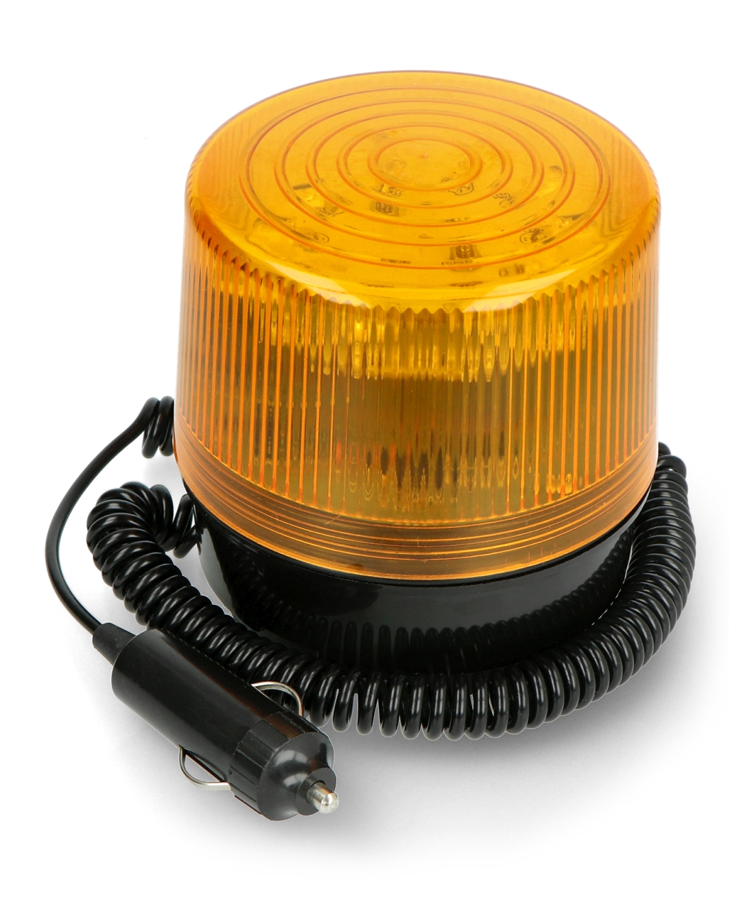 Flashing light LED 12V magnetic - orange Botland - Robotic Shop