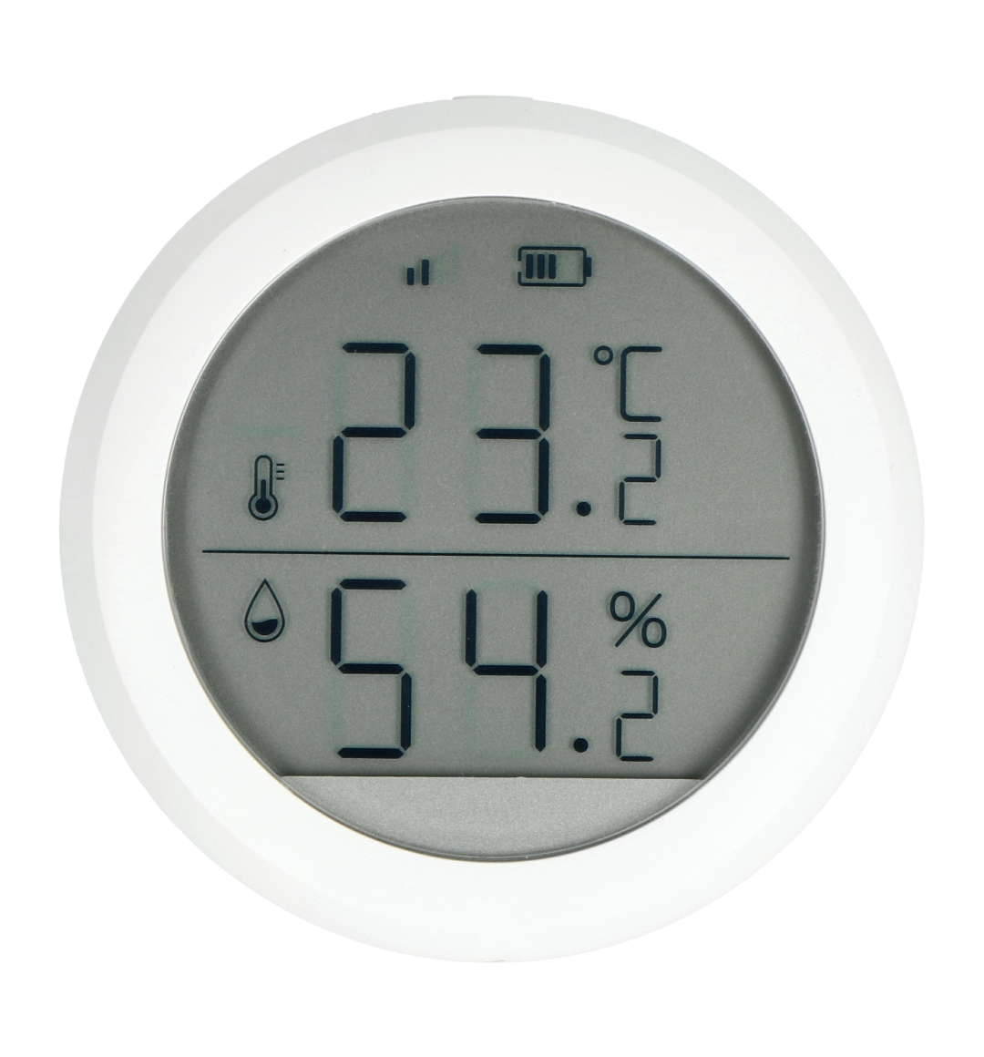 LCD Zigbee Temperatur Luftfeuchtigkeitssensor Tuya Wireless Smart Control Sensor 