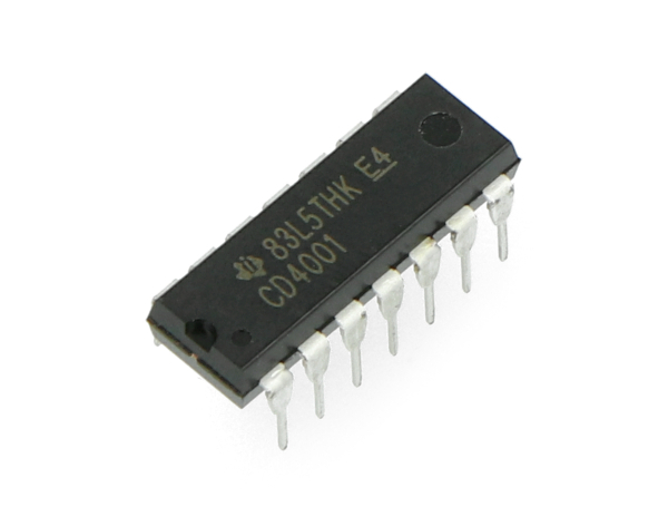CD4001BP 4xNOR logic circuit - 5pcs.