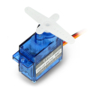 Servo modeller, type micro - controlled by the PWM signal from the Arduino board