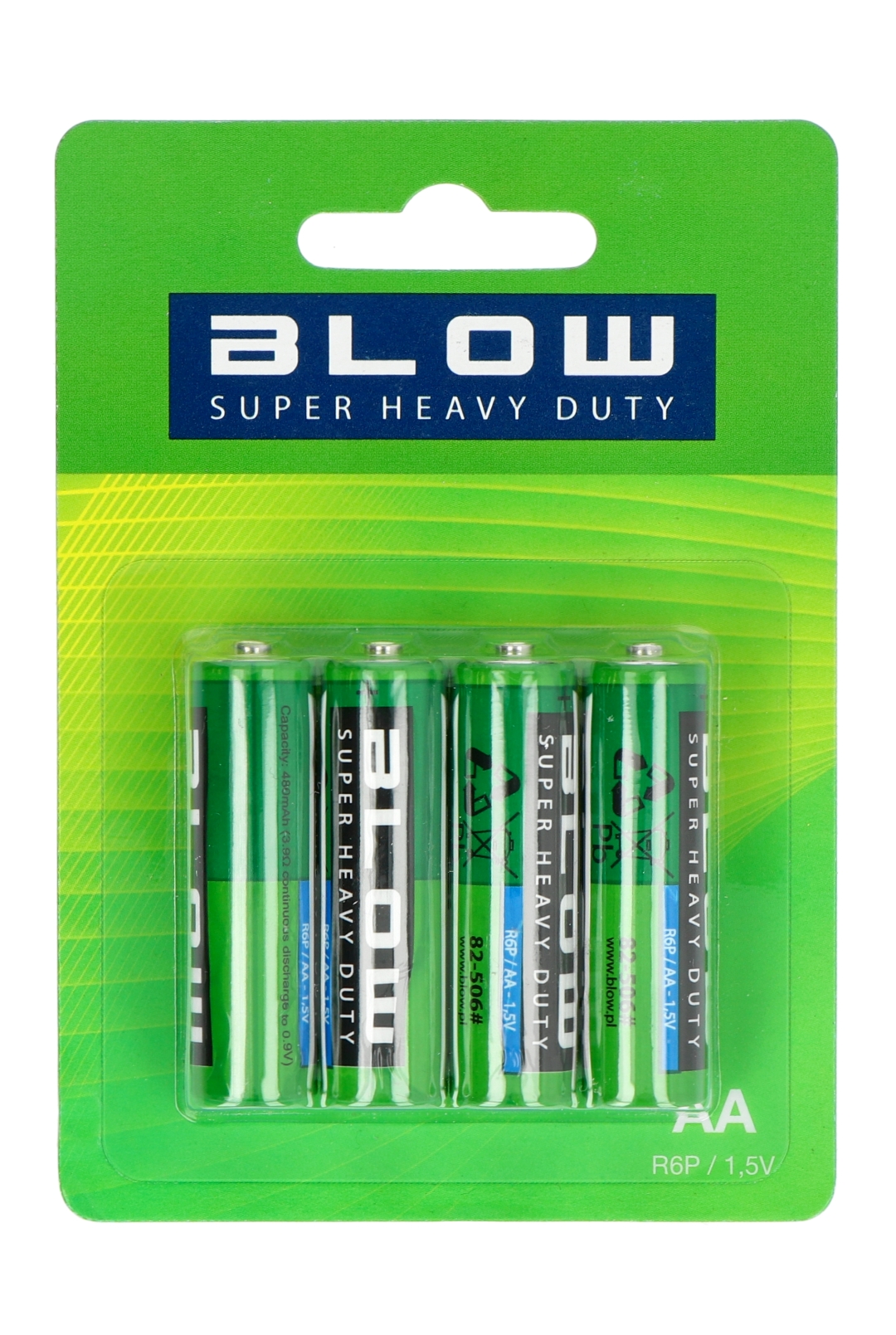 Blister de 4 piles AAA / R03 - 1,5V GP Battery