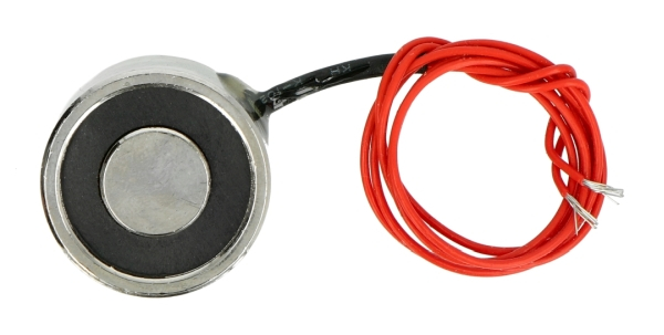Holding electromagnet 12V 2W 8 kgf